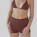 Shorts cioccolato