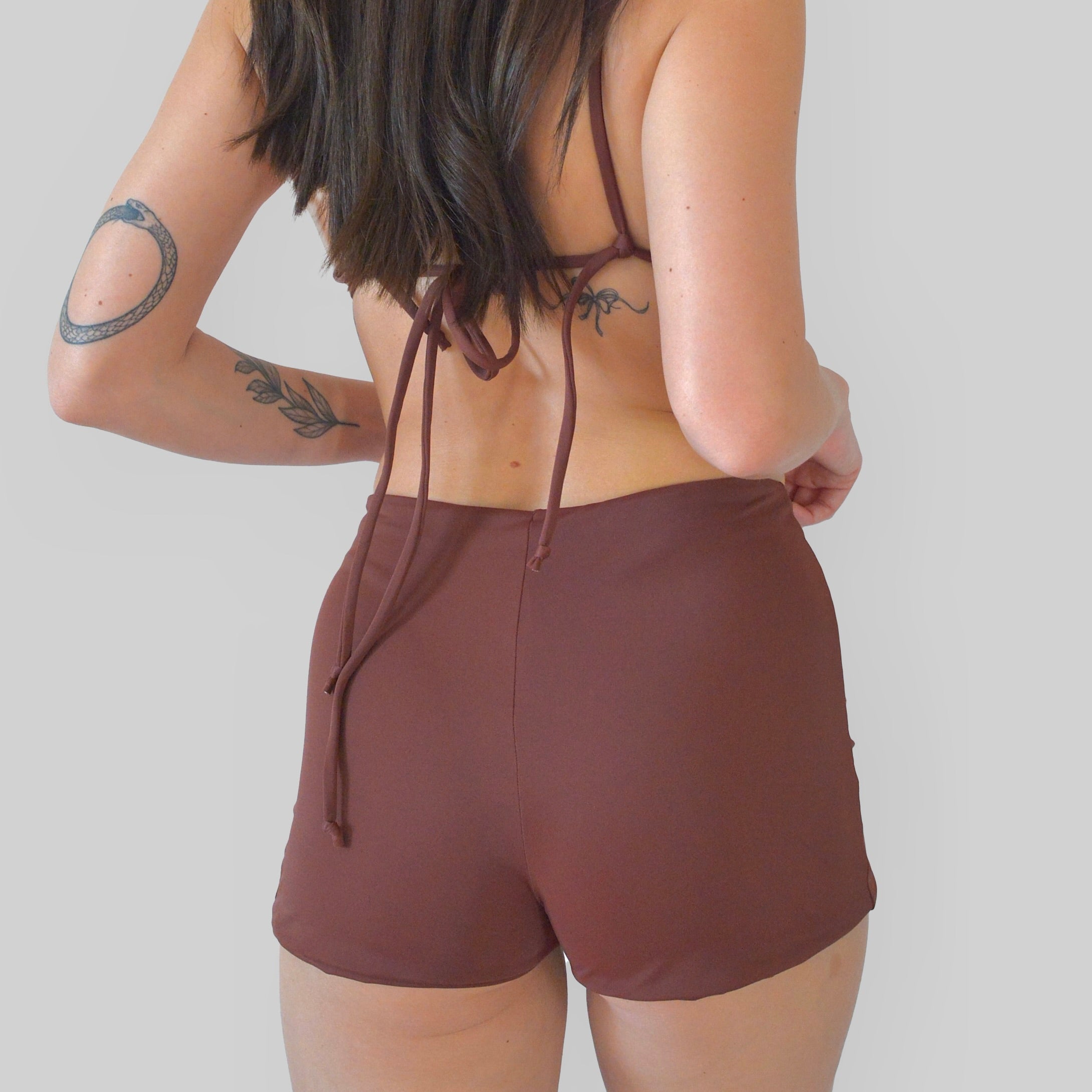 Shorts cioccolato